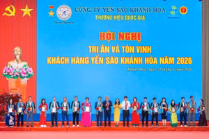 Hội nghị tri ân và tôn vinh khách hàng của Công ty Yến sào Khánh Hòa.