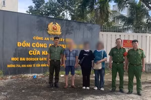 Cơ quan công an tìm được nạn nhân khi chuẩn bị sang Camphuchia.