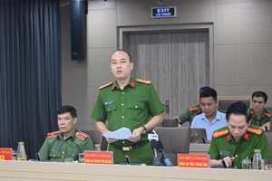 Đại tá Nguyễn Đức Long, Phó Giám đốc Công an TP Hà Nội.