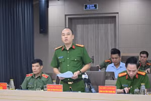 Đại tá Nguyễn Đức Long, Phó Giám đốc Công an TP Hà Nội.