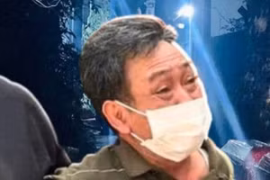 Bị cáo Vũ Văn Vương khi bị bắt - (Ảnh: T.L).