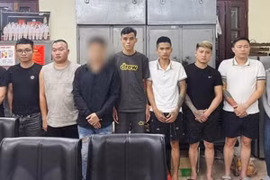 Ảnh: Các đối tượng trong vụ án.