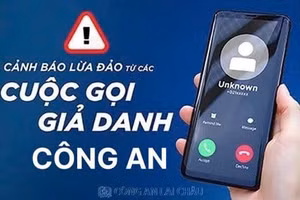 Nhiều nạn nhân sập bẫy kẻ lừa đảo giả danh công an.