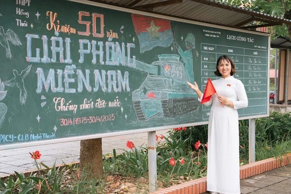 Cô giáo Nguyễn Thị Bích Hường.