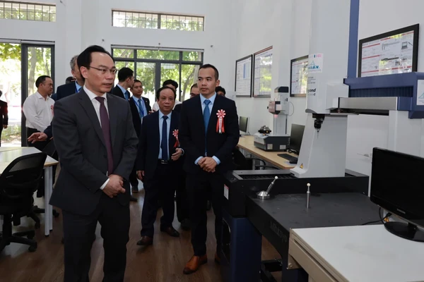 Phòng Thí nghiệm trọng điểm quốc gia “Cơ điện tử và Ứng dụng” tại Trường Đại học Bách khoa, Đại học Đà Nẵng. Ảnh: NTCC