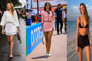 Các nàng WAGs 'đốt nóng' đường đua F1 Australia