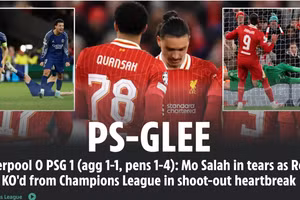 PSG loại Liverpool khỏi Champions League