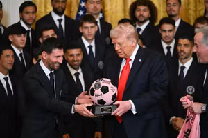 Khoảnh khắc đặc biệt của Messi tại Nhà Trắng 