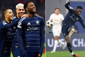 Aston Villa rượt đuổi tỷ số kịch tính với Leipzig ở Champions League 