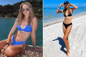 Nữ golf thủ Mỹ 'đốt cháy' bãi biển