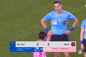 ‘Nổi điên’ với trọng tài, Messi suýt nhận thẻ đỏ 