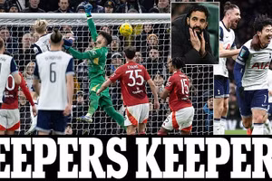 Chùm ảnh: Tottenham tiễn Man Utd khỏi Cup liên đoàn