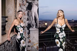 Bạn gái cựu thủ thành Liverpool khẳng định vị thế 'biểu tượng gợi cảm'