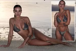 Con gái cựu sao Ngoại hạng Anh gây sốt với ảnh bikini nóng bỏng