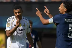 Mbappe gây sốt mạng sau trận thua PSG 