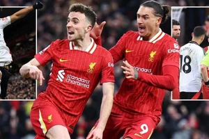 Chùm ảnh: Liverpool hoà ‘điên rồ’ với Fulham 