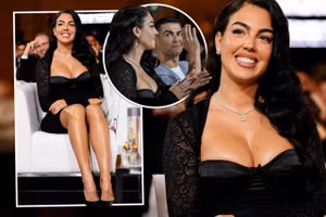 Bạn gái Ronaldo ‘chiếm sóng’ lễ trao giải Cầu thủ hay nhất Trung Đông