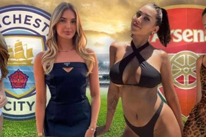 Chùm ảnh: Dàn WAGs so kè nóng bỏng của Man City và Arsenal 