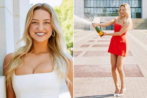 Loạt ảnh tốt nghiệp đẹp mê mẩn của 'ring girl' nóng bỏng