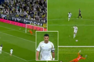 Ronaldo 'bắt kịp' thành tích không mong muốn của Messi