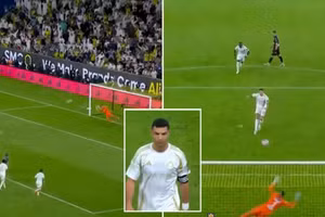 Ronaldo 'bắt kịp' thành tích không mong muốn của Messi