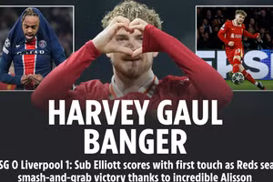 Liverpool thắng ‘vô lý’ PSG ở Champions League 