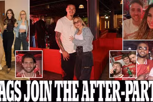 Các nàng WAGs tụ họp tại Anfield chúc mừng Liverpool vô địch Ngoại hạng Anh