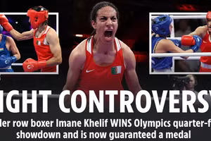 Võ sĩ gây tranh cãi về giới tính thắng tiếp, chắc chắn có huy chương Olympic 