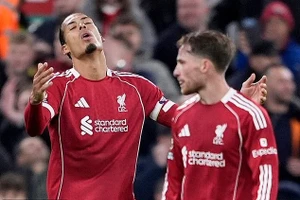 Liverpool thua ‘tâm phục khẩu phục’ ngay tại Anfield 