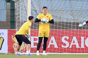 Văn Lâm chia sẻ cảm xúc trước trận tuyển Việt Nam gặp tuyển Nga 