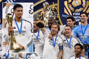 Chùm ảnh: Bellingham vô địch Cup Liên lục địa cùng Real Madrid