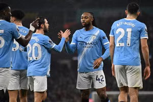 Haaland đi vào lịch sử, Man City bám đuổi quyết liệt Arsenal 