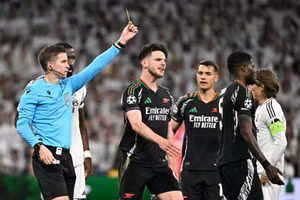 Arsenal mất trụ cột ở bán kết Champions League 