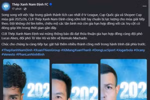 Thép Xanh Nam Định 'trói chân' 3 trụ cột, gồm 2 ngoại binh