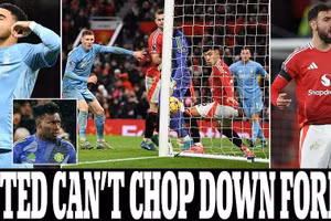 Chùm ảnh: Onana gây thảm họa, Man Utd thua sốc 