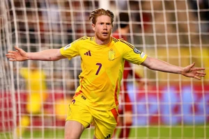 Bruyne ghi ‘bàn thắng vàng’ cho Bỉ ở vòng loại World Cup 2026