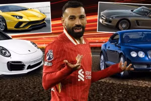Chiêm ngưỡng dàn siêu xe ‘khủng’ của Salah