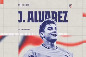 Atletico Madrid công bố bản hợp đồng đắt giá thứ hai lịch sử 