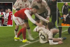 Cận cảnh những tình huống 'nảy lửa' trận Arsenal đấu Liverpool 