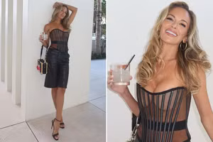 Nàng WAG golf 'đốt cháy' thảm đỏ giải đua xe công thức 1