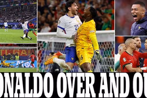 Chùm ảnh: Khoảnh khắc Ronaldo và Bồ Đào Nha chia tay EURO 2024 