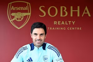 Arsenal nhận tin không thể vui hơn từ HLV Mikel Arteta 