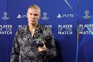 Haaland ghi tên vào lịch sử Champions League 