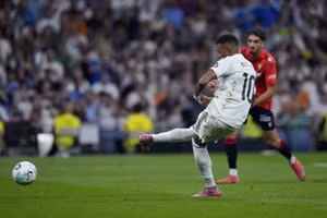 Mbappe giúp Real Madrid kiếm 3 điểm trận khai màn La Liga