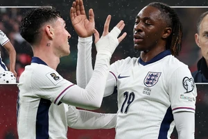 Chùm ảnh: Đội tuyển Anh làm nên ‘điều kỳ diệu’ tại vòng loại World Cup 