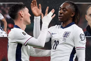 Chùm ảnh: Đội tuyển Anh làm nên ‘điều kỳ diệu’ tại vòng loại World Cup 