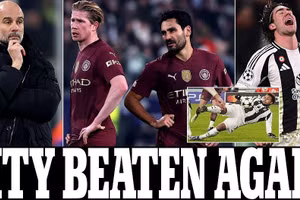 Man City bại trận, nguy cơ sớm rời Champions League 