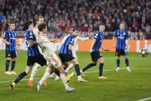 Bayern Munich thua sốc Inter Milan trên sân nhà