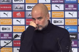 HLV Guardiola thừa nhận Man City khó bảo vệ ngôi vương