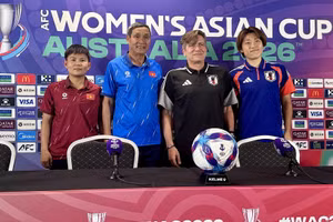 Tuyển nữ Việt Nam 'chiến đấu hết mình' với Nhật Bản để nuôi hy vọng đi tiếp